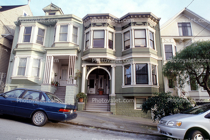 Home, Residence, slanted sidewalk, incline, steps, stairs