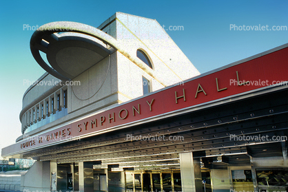 Davies Symphony Hall, building, performing arts