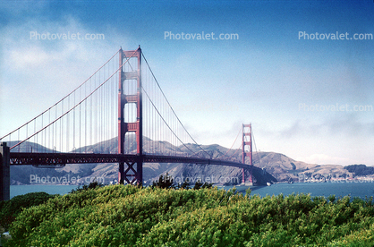 Golden Gate Bridge, August 1966, 1960s