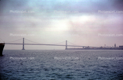 Haze, Bay Bridge, August 1962, 1960s