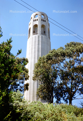 Coit Tower, July 1958, 1950s