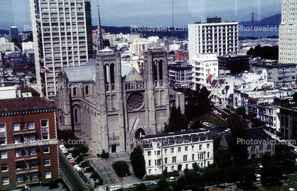 Grace Cathedral, Nob Hill, 1988, 1980s