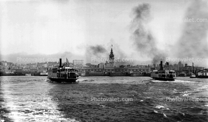 Ferry Boats, Car Ferries, 1930's