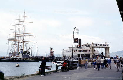 Hyde Street Pier, Balclutha, Car Ferry, Aquatic Park