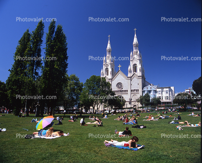 Saints Peter and Paul Church, Washington Square, North-Beach,