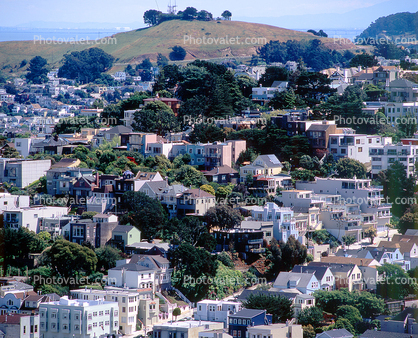 the Castro District, view from Buena Vista Hill