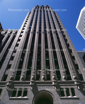 Shell Building, Downtown, arch, Door, Doorway, Entrance, Entry Way, Entryway, Commercial Offices, 100 Bush Street, Gothic - Art Deco, Financial District