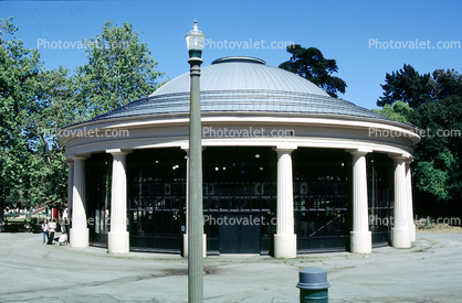 The Golden Gate Park Carousel Building, Pavilion, dome