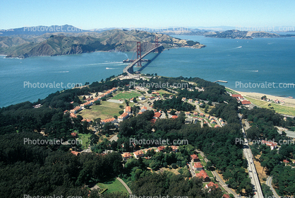 The Presidio, Golden Gate Bridge, Marin County Headlands