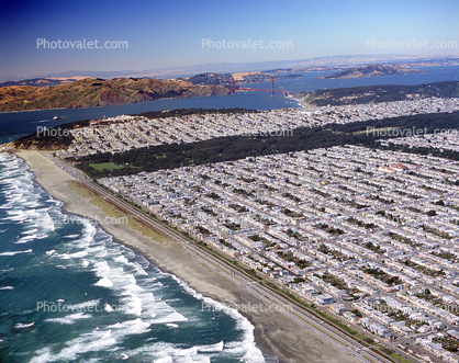 Ocean Beach, Great Highway, Golden Gate Park, sand, waves, Ocean-Beach