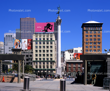 Union Square, downtown, downtown-SF