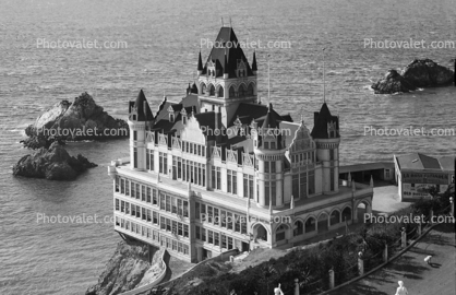 The Old Cliff House, Cliff-hanging Architecture, Cliff-House, Sutro Heights, Seal Rock