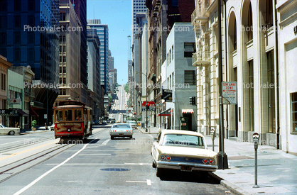 California Street, Ford Comet, Cars, Vehicles, June 1966, 1960s