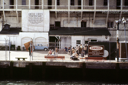 Alcatraz Island Landing, Danger Sign