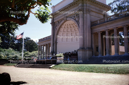Music Concours, bandshell, concert, 1960s