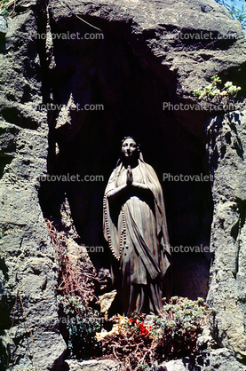 Mother Mary Statue, Mission Deloris Basilica, 1950s