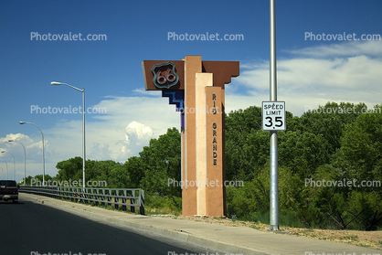 Rio Grande River, Route-66, Albuquerque