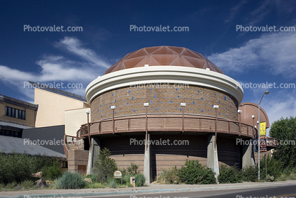 geodesic dome, Planetarium, New Mexico Museum of Natural History & Science, Albuquerque
