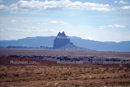 Shiprock, Navajo Volcanic Field, Four Corners area