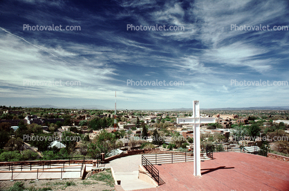 Cross of the Martyrs, Cityscape, Clouds