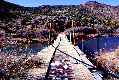 Wooden Bridge, Rio Grande River
