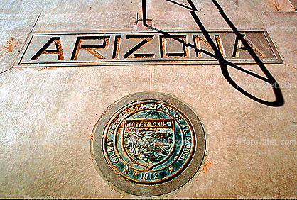 Great Seal of the State of Arizona, Medallion, Four Corners Monument