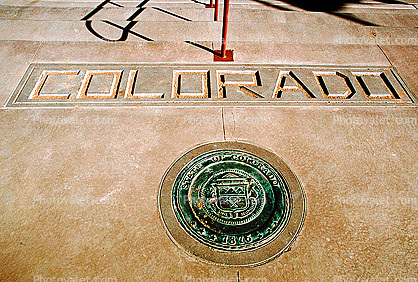 Seal of the State of Colorado, Medallion, Four Corners Monument