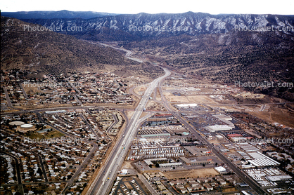 Interstate Highway I-40, Half Diamond Interchange, Albuquerque