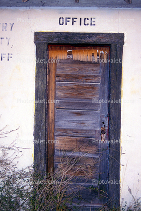 Door, Doorway, Shack, Deputy Sheriff Building, Langtry, Val Verde County