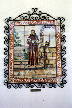Saint Francis Catholic School, tile painting