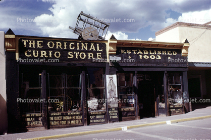 The Original Curio Store, 1603, Building, Shop, Cart