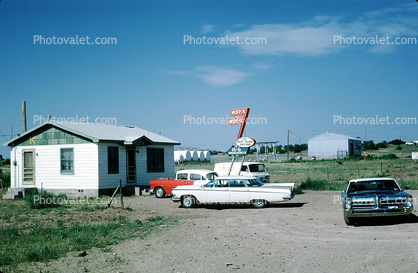 KSYX, 1420, K-6 Broadcasting Co., Cars, Radio Station, The Best Sound Around, Santa Rosa New Mexico, 1960s