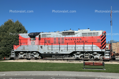 Western Pacific Locomotive, Elko