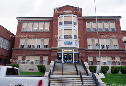 White Pine Middle School, Home of the Cougars, Building, Ely