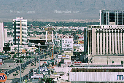 Dunes, Alladin, Las Vegas Strip, boulevard, Casino buildings