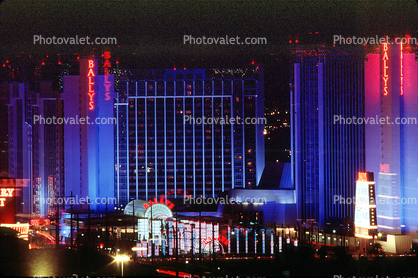 Casino, Night, Nighttime, Neon Lights