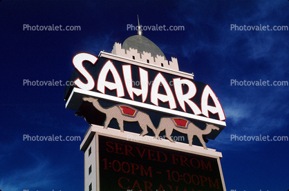 Sahara Hotel Signage