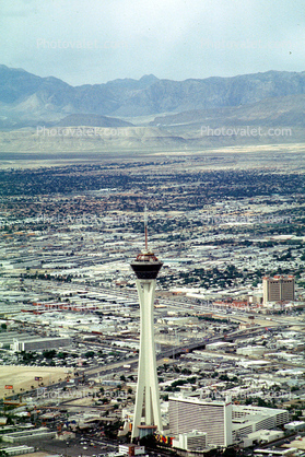 Hotel, Casino, building, the Stratosphere, Tower, Buildings, cityscape, skyline