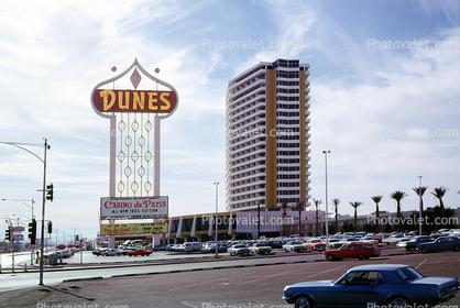 Dunes, Hotel, Casino, building, Cars, vehicles, Automobile, 1960s