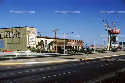 Aladdin, Hotel, Casino, building, 1967, 1960s