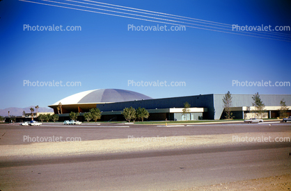 Las Vegas Convention Center, Dome, building, December 1959, 1950s