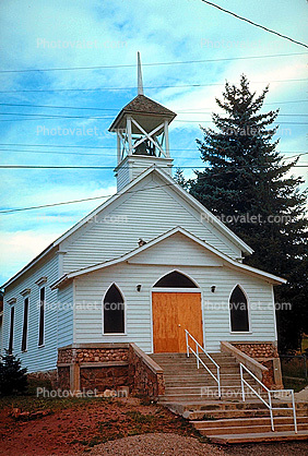 Church Building, Beulah, October 6 1968, 1960s