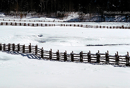 Fence, snow, ice, cold, gate