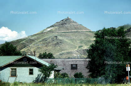 Breast-shaped hill, goddess, cone, Salida Colorado