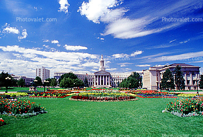 Lawn and Garden at the Denver City & County Building