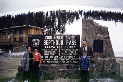 Berthoud Pass, Continental Divide, 1950s
