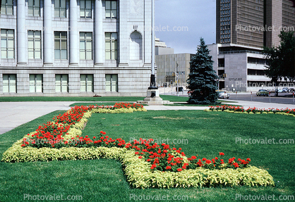 Lawn, Garden, Flowers, Grass, 1962, 1960s