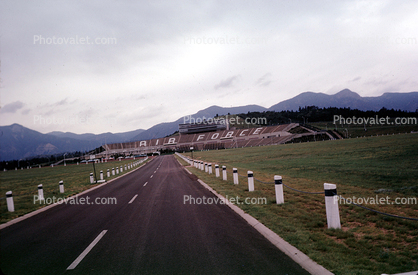 Road, Street, United States Air Force Academy, August 1970