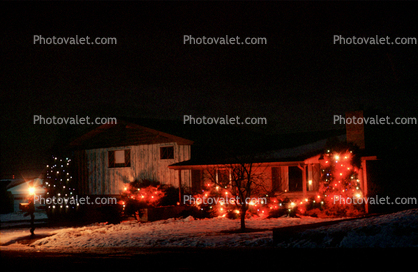 Lights, cold, Home, House, domestic, building, Wheat Ridge, Colorado