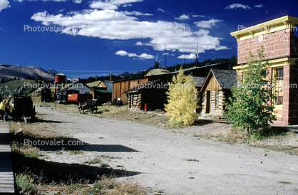 South Park City, Fairplay in Park County, buildings, ghost town